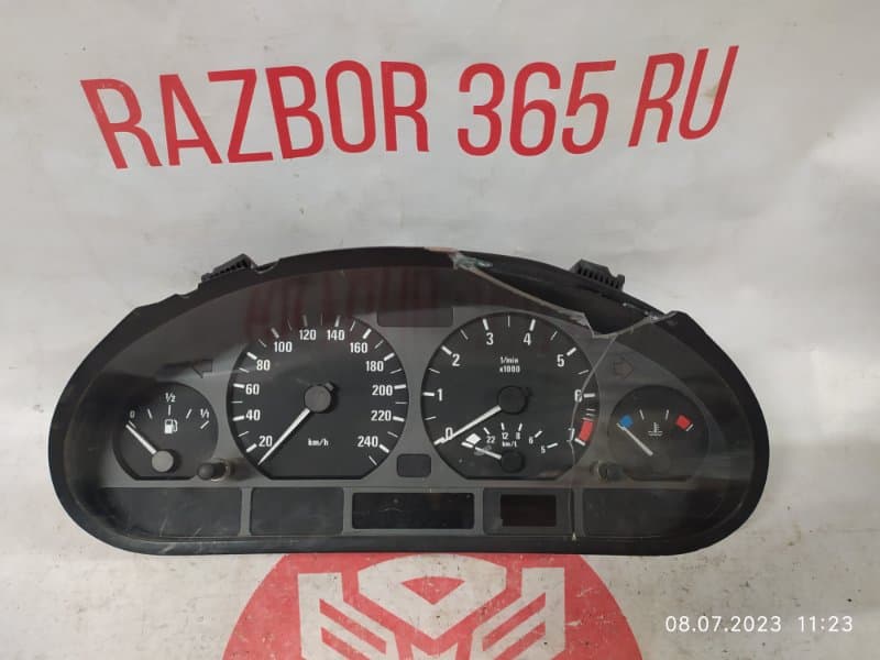 ЩИТОК ПРИБОРОВ НА ЗАПЧАСТИ BMW 3 E46 УНИВЕРСАЛ M52B20 2000 (б/у)