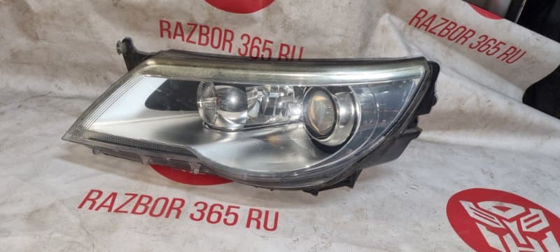 Фара ксенон адаптивный Volkswagen Tiguan 5N1 CAW 2010 перед. лев. (б/у)