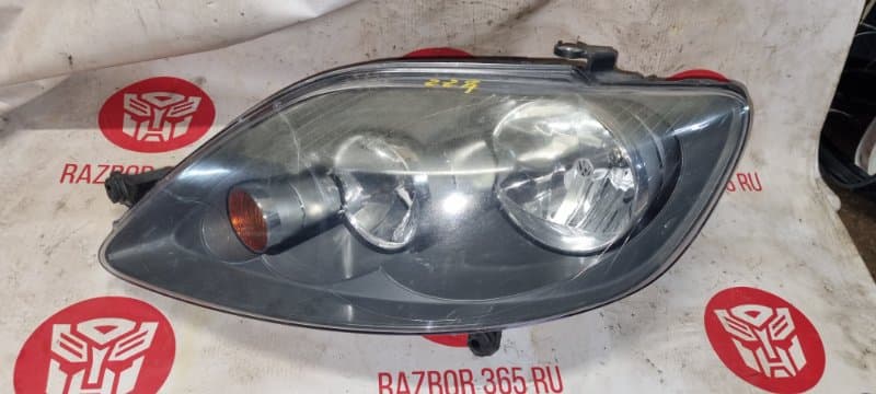 Фара галоген Volkswagen Golf Plus 5M1 2008 перед. лев. (б/у)