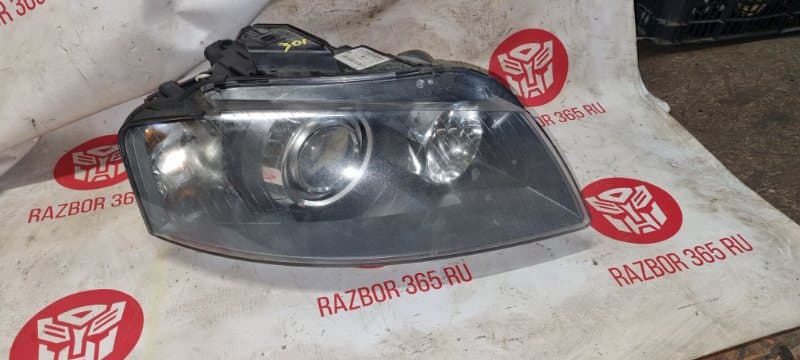 Фара ксенон линза Audi A3 8P1 BZB 2008 перед. прав. (б/у)