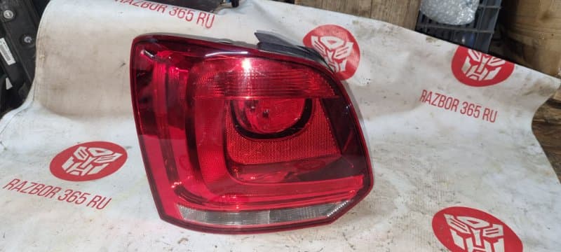 Фонарь Volkswagen Polo 6R1 СBZ 2012 задн. лев. (б/у)