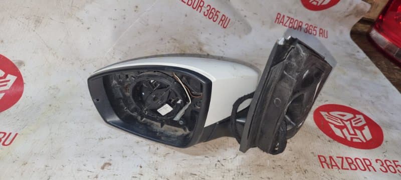 Зеркало Volkswagen Polo 6R1 СBZ 2012 перед. лев. (б/у)