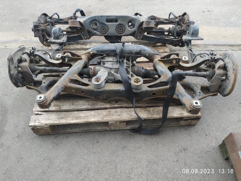 БАЛКА ПОДВЕСКИ В СБОРЕ Audi A3 8PA CCZ 2010 задн. (б/у)