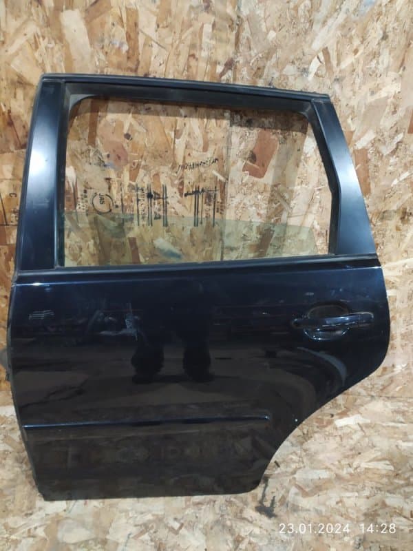 Дверь VOLKSWAGEN Polo 4 9N BKY 2007 задн. лев. (б/у)