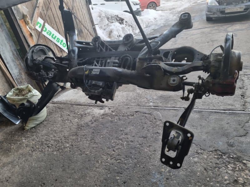 БАЛКА ПОДВЕСКИ В СБОРЕ Audi TT 8J3 CCZ 2009 задн. (б/у)