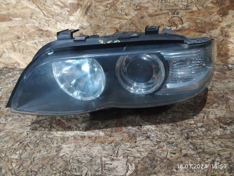 Фара ксенон линза BMW X5 E53 M54B30 2005 перед. лев. (б/у)
