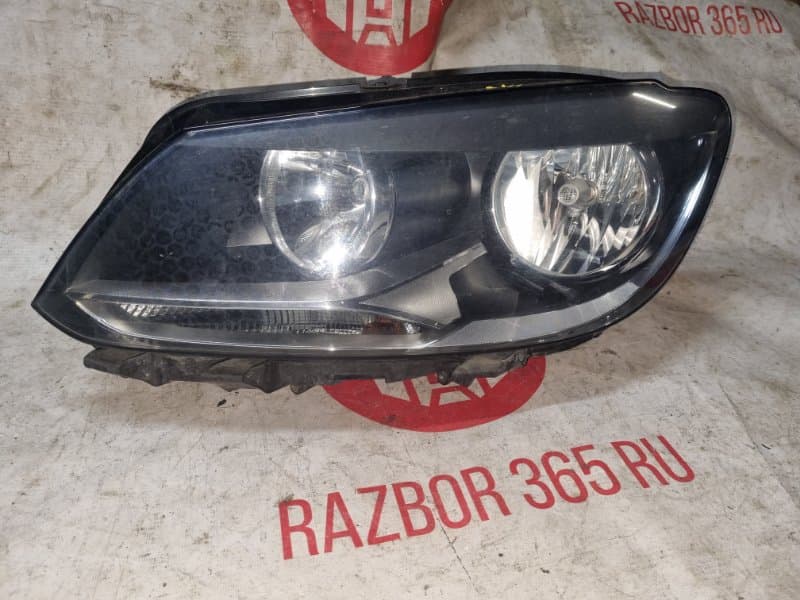 Фара галоген Volkswagen Touran 1T3 CAV 2012 перед. лев. (б/у)