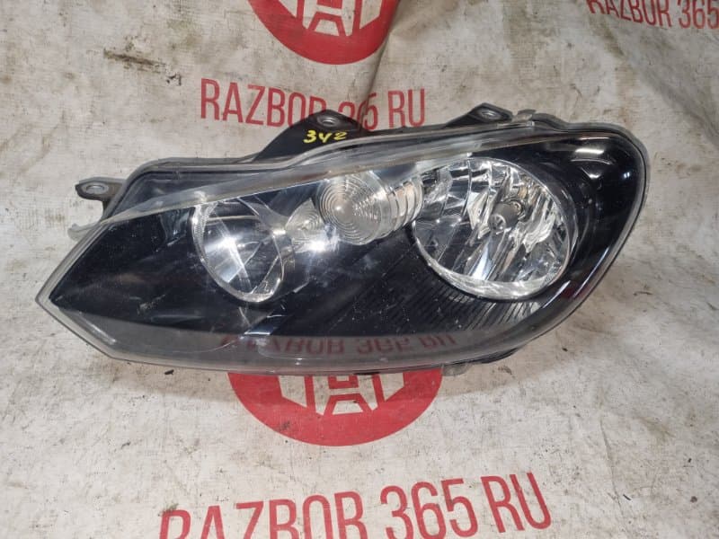 Фара галоген Volkswagen Golf 5K1 CAX 2010 перед. лев. (б/у)