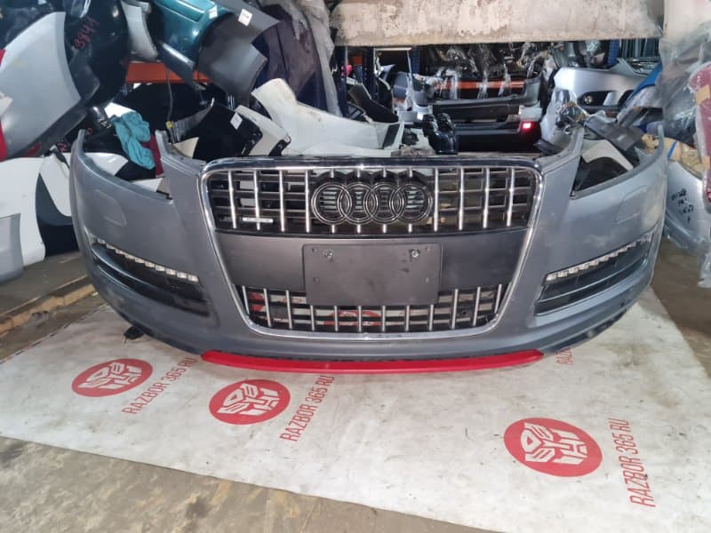 Бампер Audi Q7 4L BAR 2011 перед. (б/у)