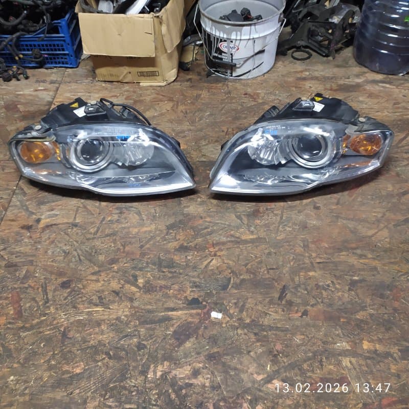 Комплект фар ксенон Audi A4 8EC BWE 2006 (б/у)