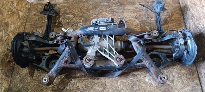 БАЛКА ПОДВЕСКИ В СБОРЕ Volkswagen Tiguan 5N1 CAW 2009 задн. (б/у)