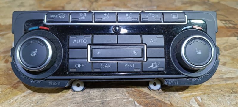 Блок управления климат-контролем Volkswagen Sharan 7N1 CAV 2012 (б/у)