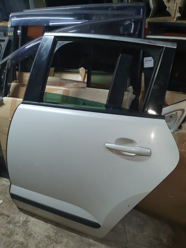 Дверь Peugeot 3008 U5 1.6T EP6CDT 5FV 2010 задн. лев. (б/у)