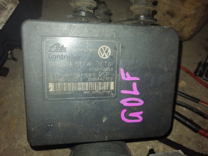 Блок abs Volkswagen Golf 1K (б/у)