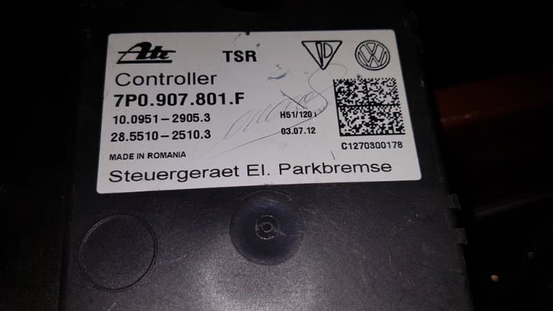 Блок управления стояночным тормозом Porsche Cayenne 958 2013 (б/у)