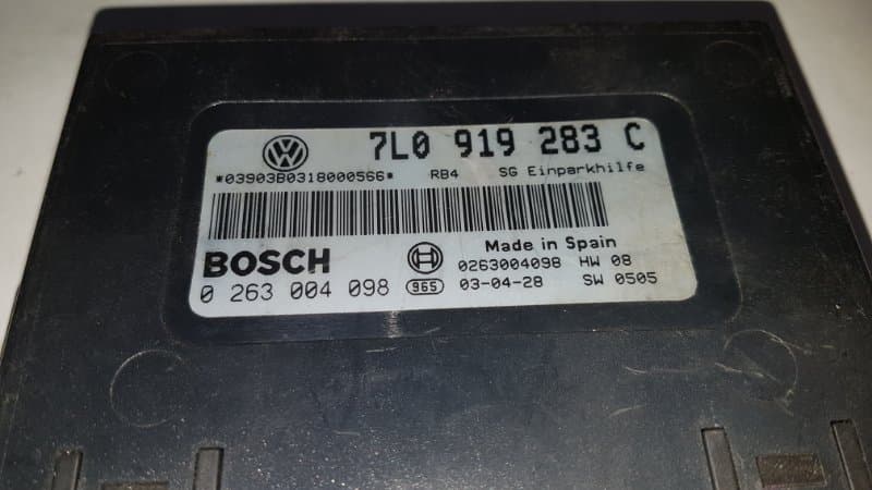 Блок управления парктрониками Volkswagen Touareg 7L AZZ 2005 (б/у)