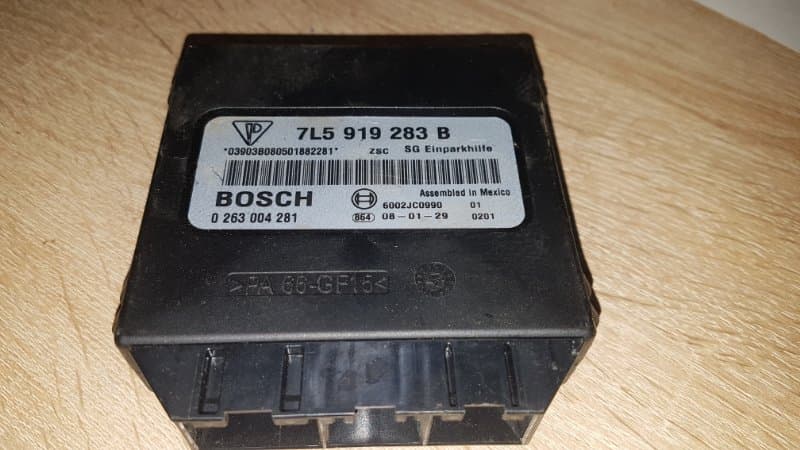 Блок управления парктрониками Porsche Cayenne 957 4.8T 2009 (б/у)