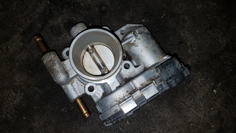 Дроссельная заслонка Opel Astra H 3 DOOR Z14XEP 2006 (б/у)