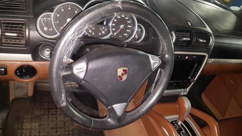 Аэрбег водителя Porsche Cayenne 957 4.8T 2009 (б/у)