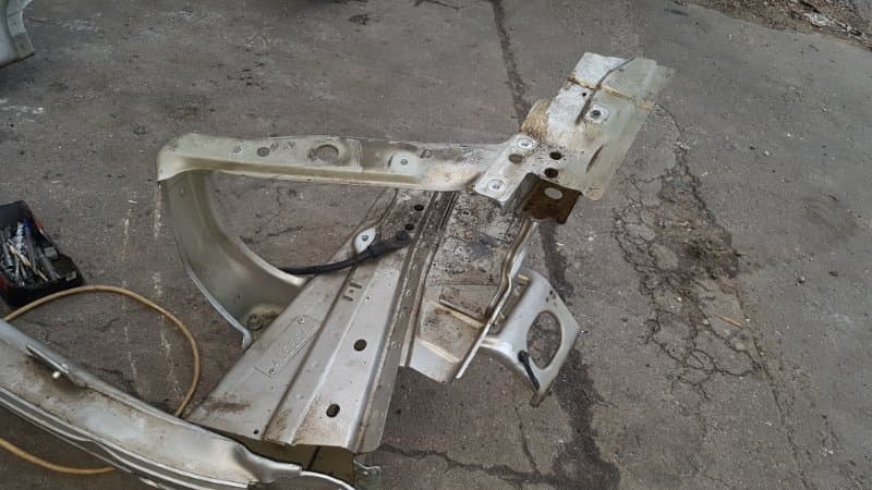 Панель под фару VOLVO S60 RS B5244S 2002 лев. (б/у)