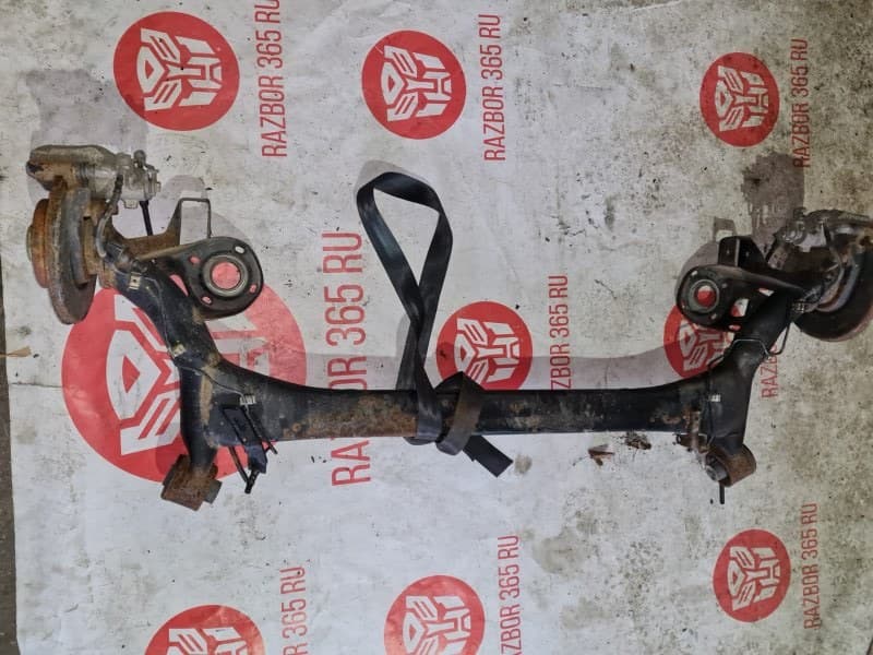 БАЛКА ПОДВЕСКИ В СБОРЕ Volkswagen Polo 6R1 CBZ 2012 задн. (б/у)