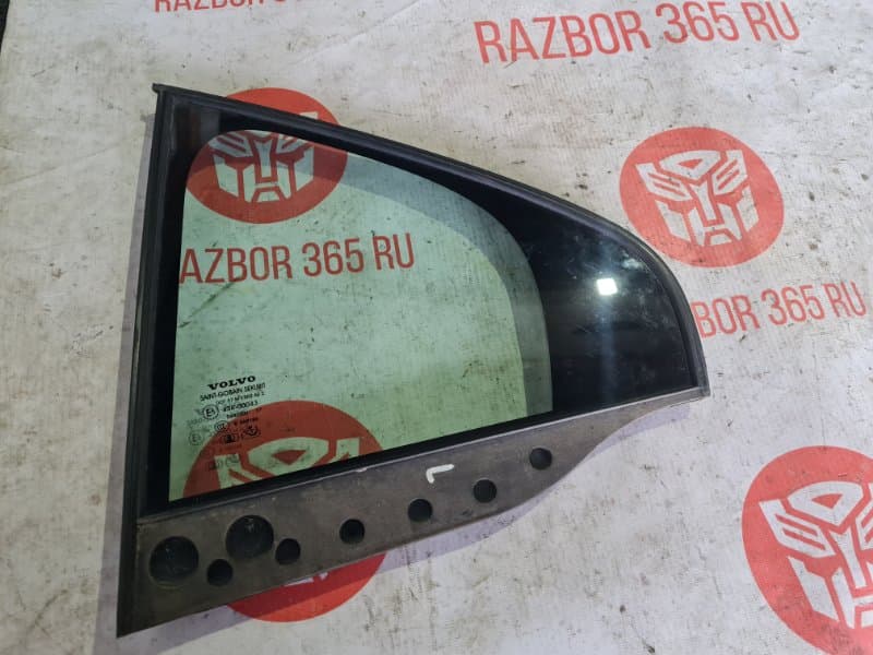 Форточка триплекс Volvo S80 AS B8444S 2010 задн. лев. (б/у)