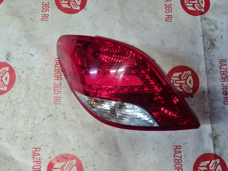 Фонарь Peugeot 207 ХЕЧБЕК EP6 EUR 5 2011 лев. (б/у)