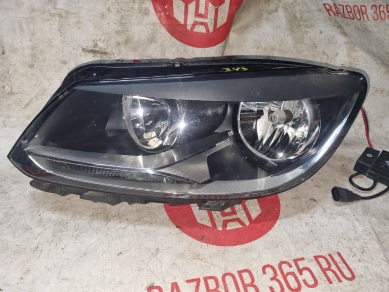 Фара галоген Volkswagen Touran 1T3 CAV 2011 перед. лев. (б/у)