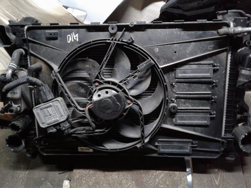 Вентилятор в сборе с блоком Volvo S60 FS B4164T 2011 (б/у)