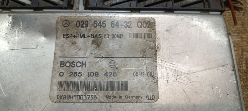 БЛОК УПРАВЛЕНИЯ ESP Mercedes-Benz E-Class W210 112.941 2002 (б/у)