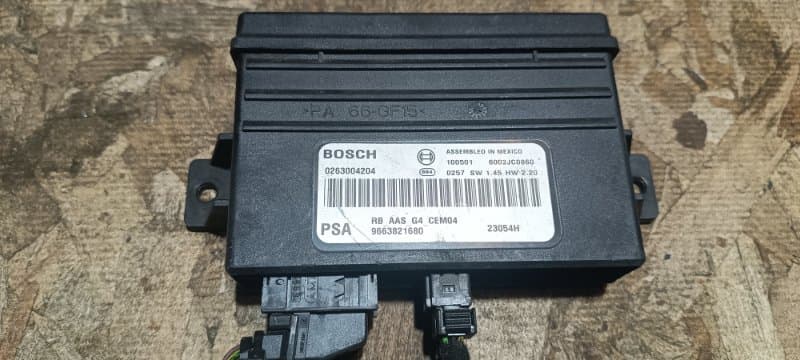 Блок управления парктрониками Peugeot 308 4C 5F02 EP6CDT EUR 5 2012 (б/у)