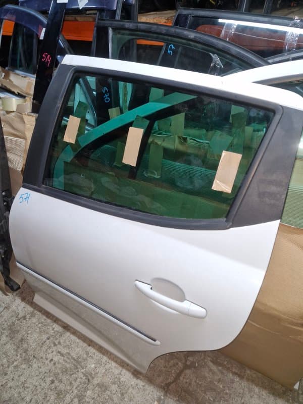 Дверь Peugeot 207 WK 1.6 EP6CD EUR 5 120Л.С. 2010 задн. лев. (б/у)