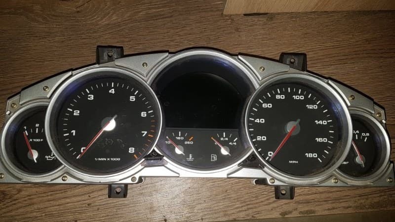 Щиток приборов Porsche Cayenne 957 4.8T 2007 (б/у)