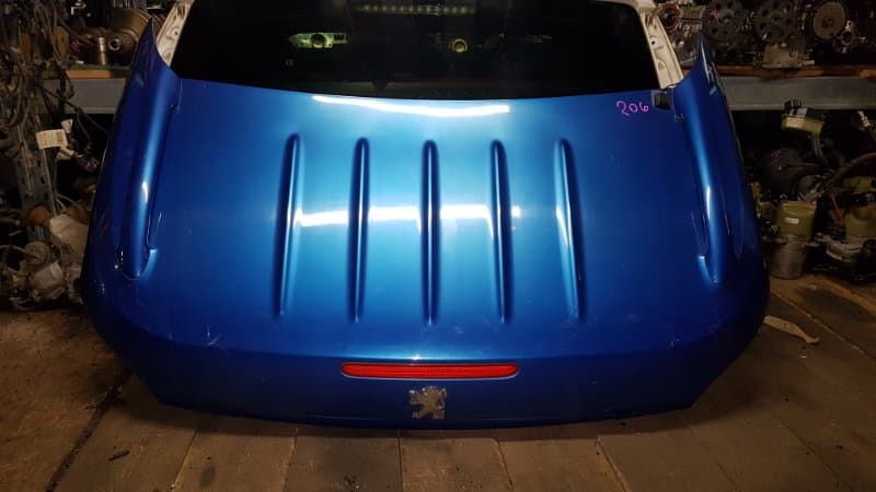 Крышка багажника Peugeot 206 КУПЕ-КАБРИОЛЕТ NFU 2005 (б/у)