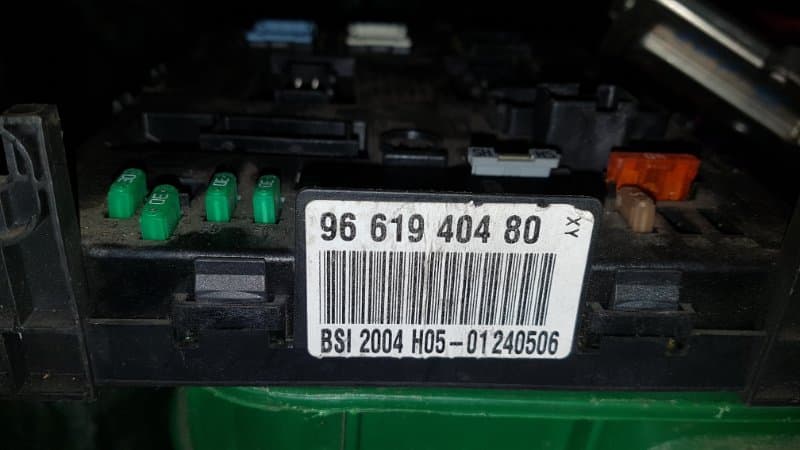 Блок BSI Peugeot 307 (б/у)