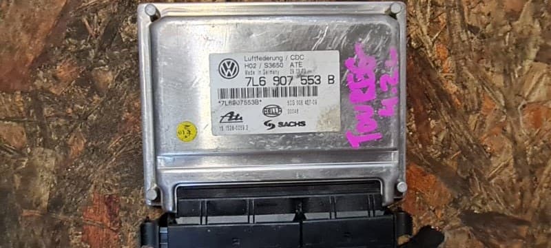 Блок управления пневмоподвеской Volkswagen Touareg 7L6 AXQ 2005 (б/у)