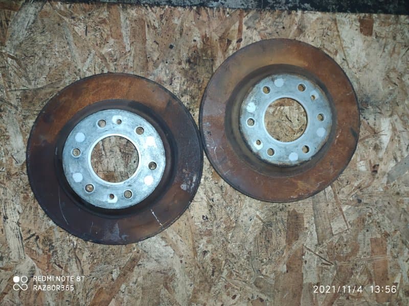 Тормозной диск CHEVROLET TRAILBLAZER GMT360 4.2 LL8 2004 перед. (б/у)