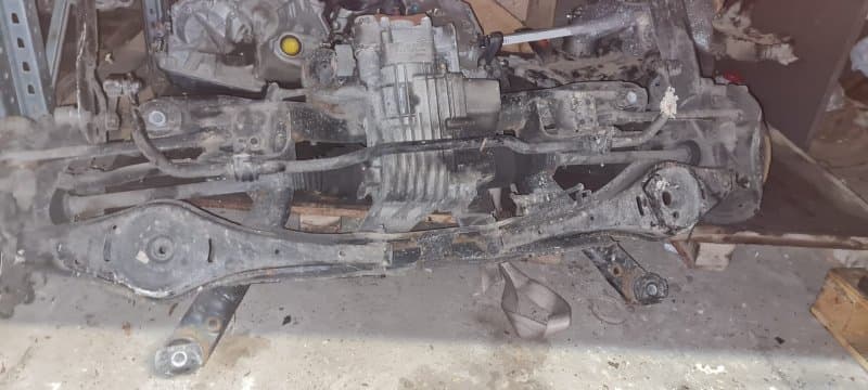 Задняя подвеска в сборе Volkswagen Tiguan 5N1 CAW 2010 (б/у)