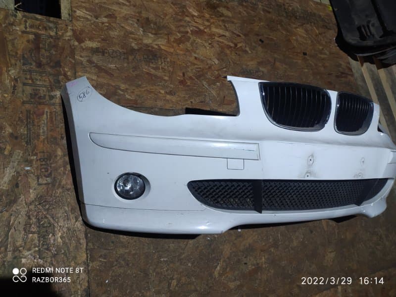 Бампер BMW 1 E87 N46B20BA 2004 перед. (б/у)