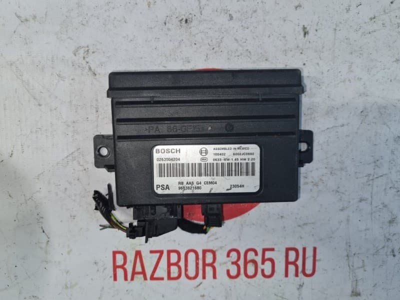 Блок управления парктрониками Peugeot 308 УНИВЕРСАЛ 5F02 EP6CDT EUR 5 2011 (б/у)