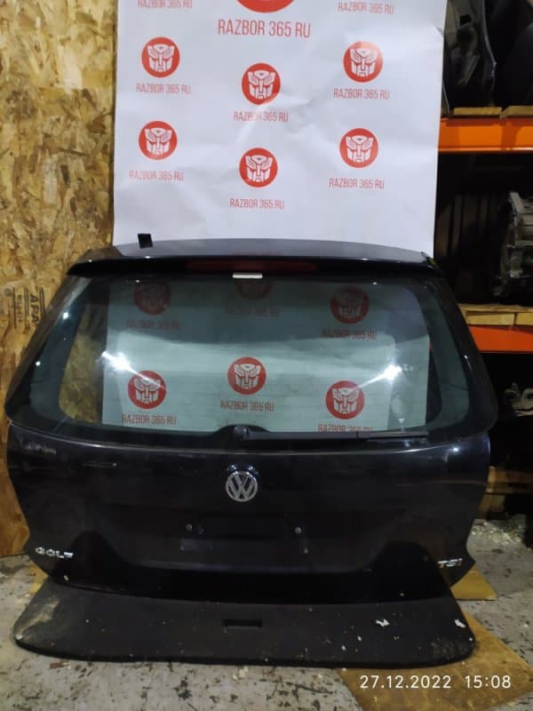 Крышка багажника Volkswagen Golf AJ5 CAX 2011 задн. (б/у)
