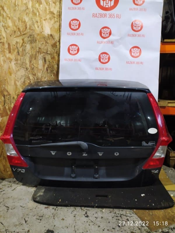 Крышка багажника Volvo V70 BW B4164T 2012 задн. (б/у)