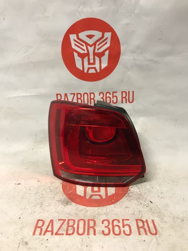 Фонарь Volkswagen Polo 6R1 CBZ 2011 задн. лев. (б/у)
