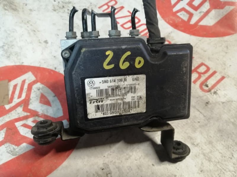 Блок abs Volkswagen Tiguan 5N1 CAW 2010 (б/у)