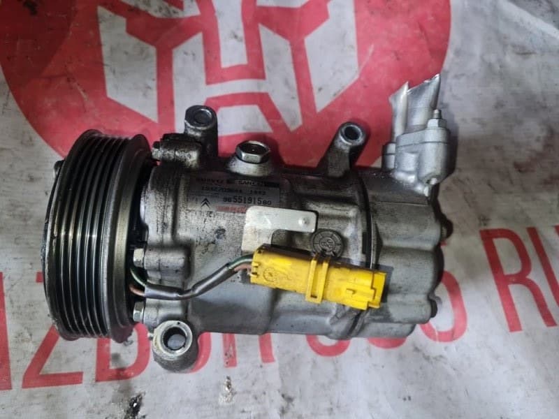 Компрессор кондиционера Peugeot 206 2A KFW 2006 (б/у)