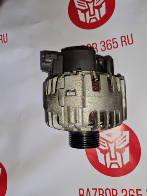 Генератор без обгонной муфты 150А Peugeot 206 2A KFW 2006 (б/у)