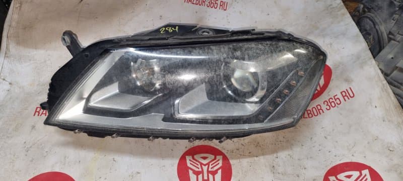 Фара ксенон адаптивный Volkswagen Passat 365 CCZ 2011 перед. лев. (б/у)