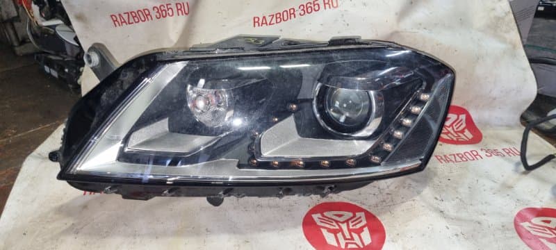 Фара ксенон адаптивный Volkswagen Passat 362 CAX 2012 перед. лев. (б/у)