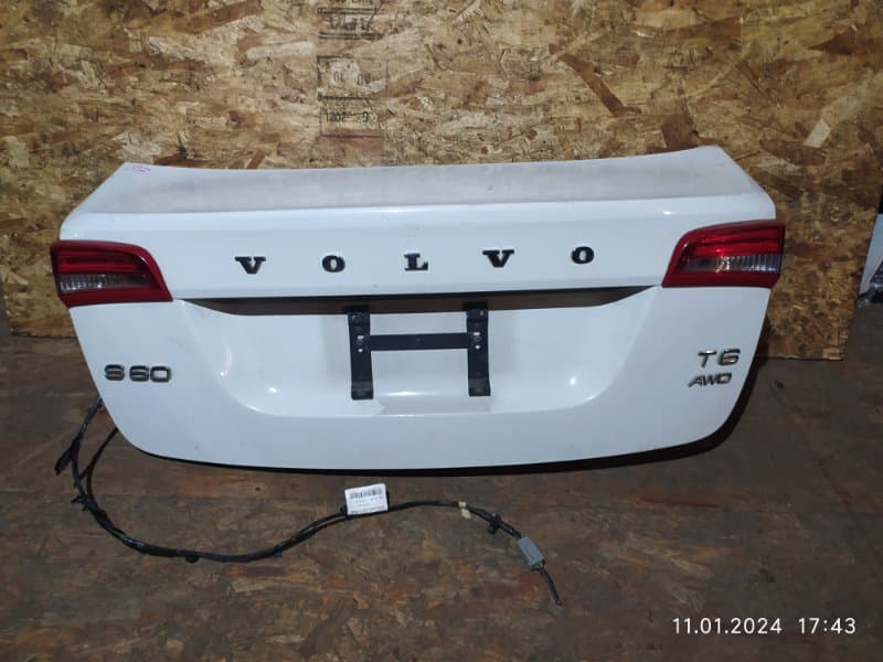Крышка багажника Volvo S60 FS B6304T 2010 (б/у)
