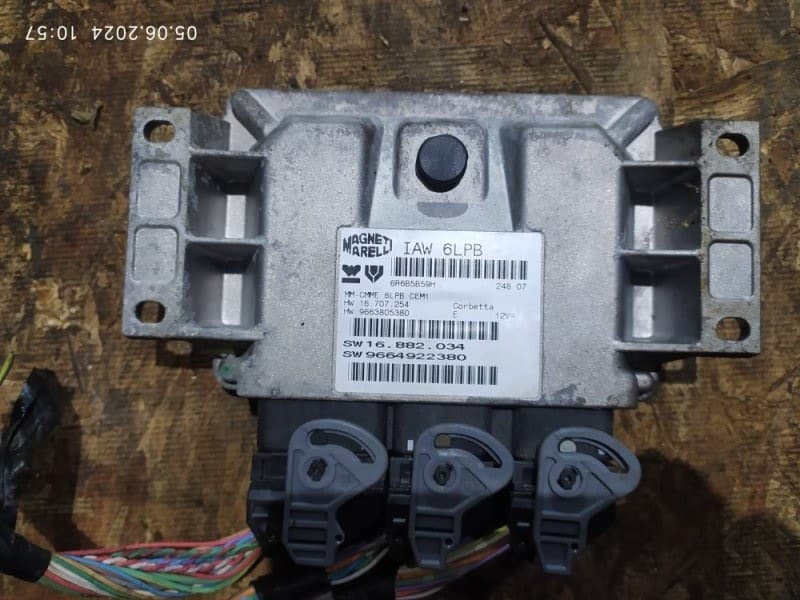БЛОК УПРАВЛЕНИЯ ДВИГАТЕЛЯ Citroen Grand C4 Picasso UA RFJ 2007 (б/у)